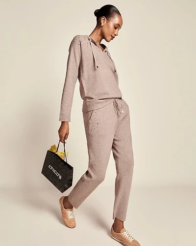 Zenergy® Luxe Rhinestone Ankle Pants