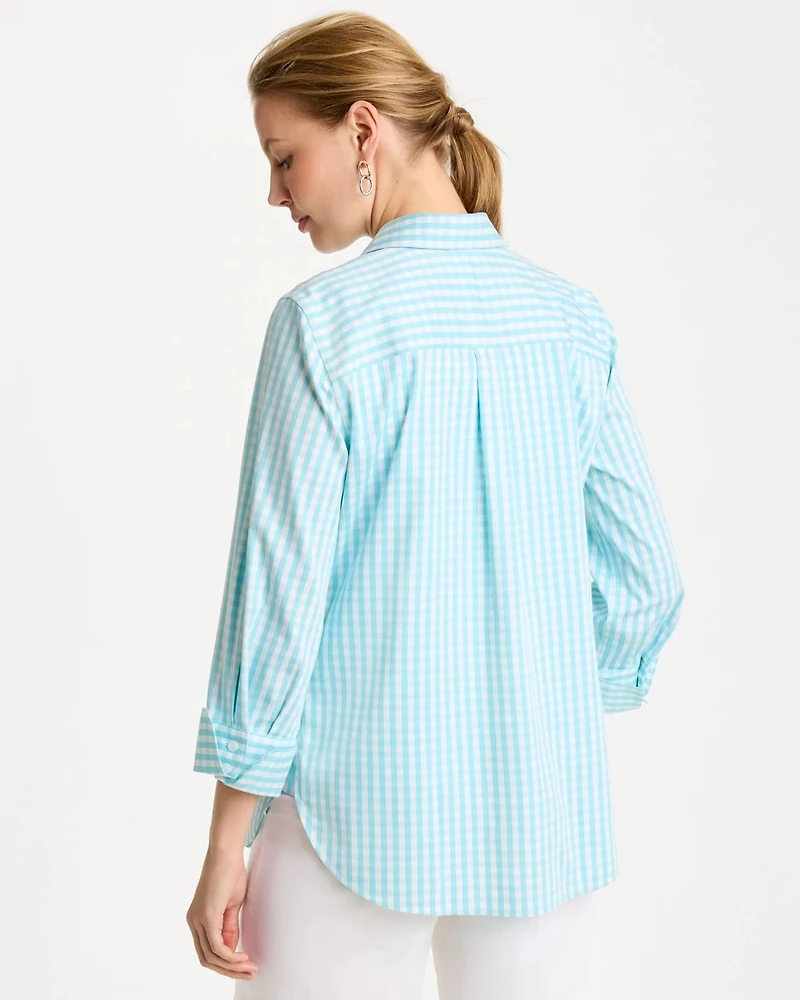No Iron™ Stretch Gingham Shirt