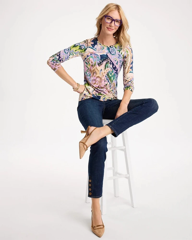 Paisley Touch of Cool™ Layering Tee