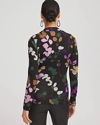 Touch of Cool™ Sprigs Surplice Top