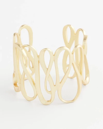 Twisted-Metal Cuff Bracelet