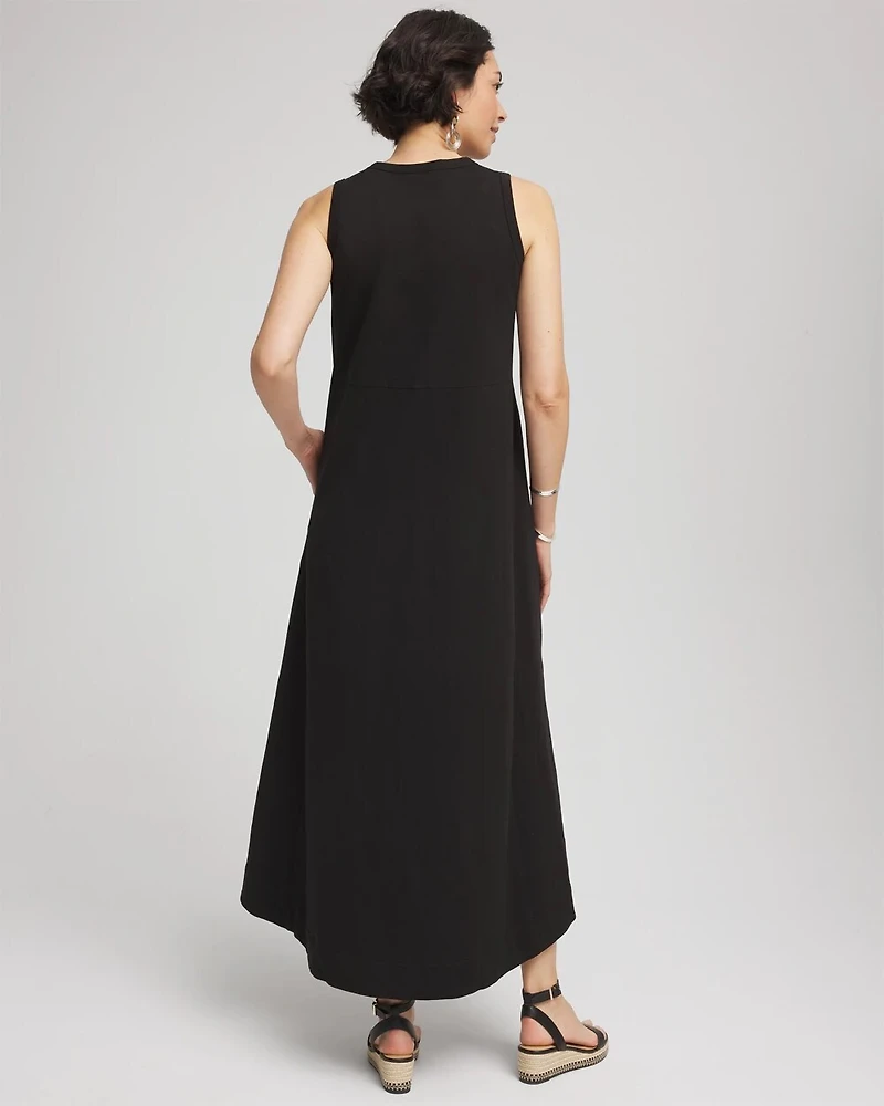 Sleeveless Midi Tank Dress