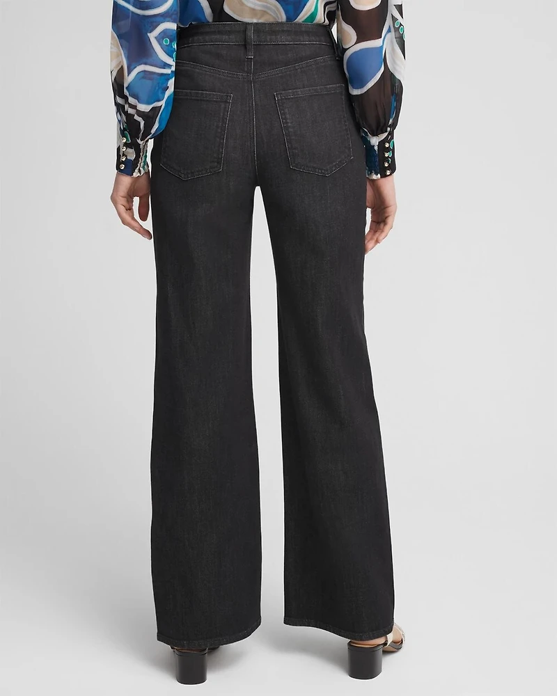High Rise Wide Leg Jeans