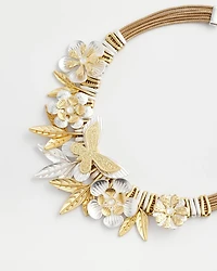 Butterfly Statement Bib Necklace
