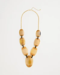 Horn Pendant Charm Necklace