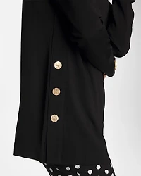 Matte Jersey Button Tunic