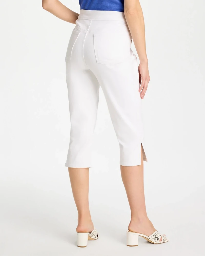 Pull-On Capri Jeans