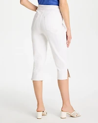 Pull-On Capri Jeans