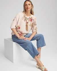 Ribbed Combed Cotton Sweater