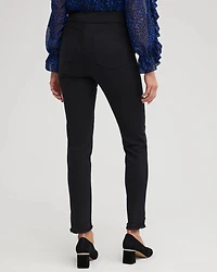 Embellished Tulip Hem Pull-on Jeggings