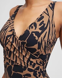 Gottex Wrap Front One Piece Swimsuit