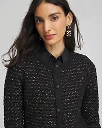 Shine Cropped Cardigan