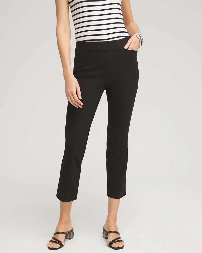 Brigitte™ Pull-On Slim Cropped Pants