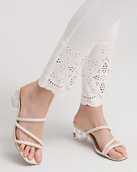 Brigitte Eyelet Ankle Pants
