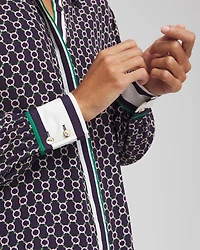 Faux Silk Twill Shirt