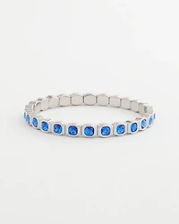 Small Faceted Stretch Bracelet