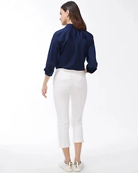 Petite Brigitte™ Slim Pull-On Crop Pant
