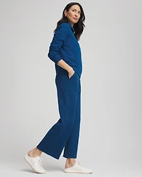 Zenergy® Beach Slub Cropped Pants