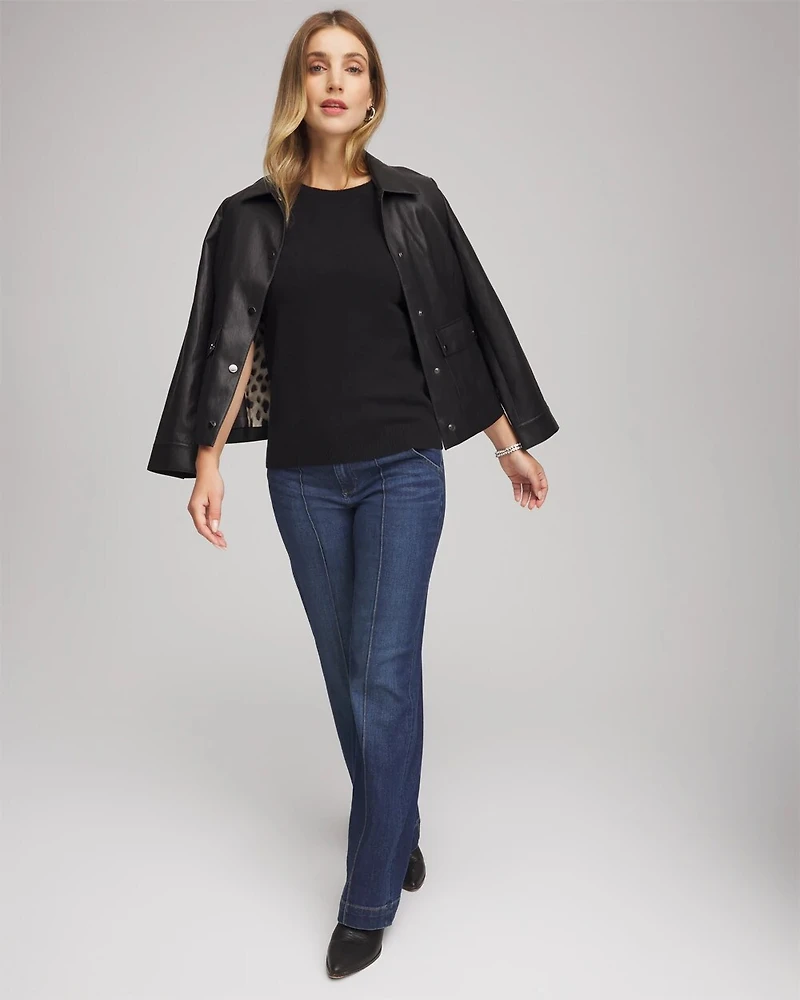 Crewneck Cashmere Pullover Sweater