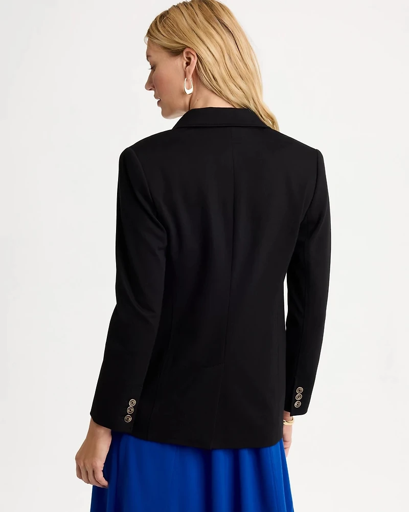 Ponte Knit Blazer