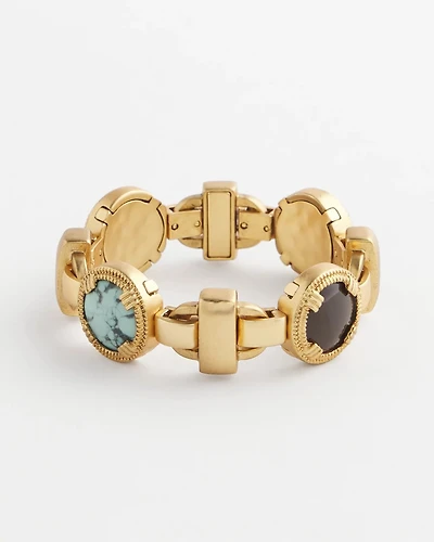 Turquoise Tortoise Collection Stretch Bracelet