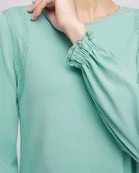 Lace Trim Top