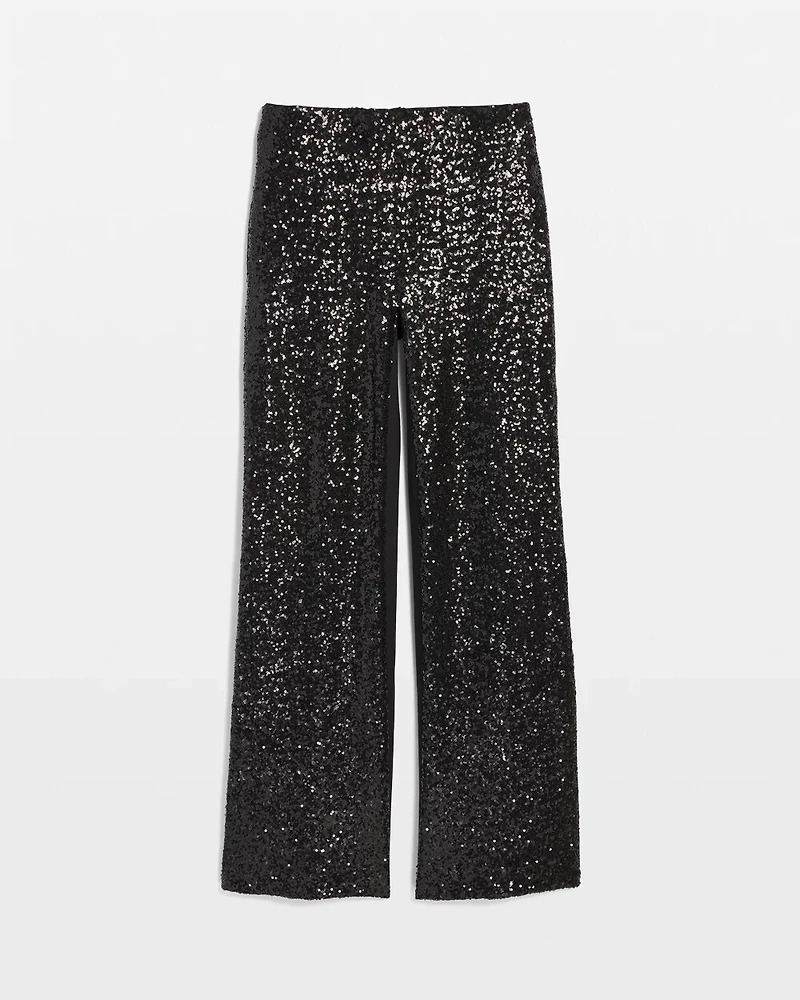 Juliet Sequin Wide Leg Pant
