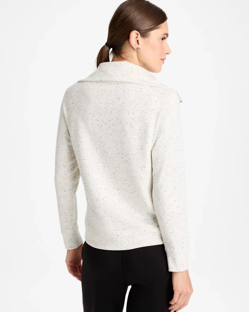 Zenergy® Soft Textured Half-Zip Top
