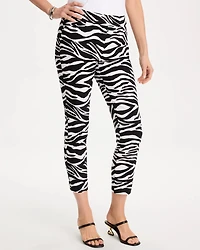Zebra Brigitte™ Slim Pull-On Crop Pant