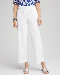 Lightweight Relaxed Straight Cropped Pants