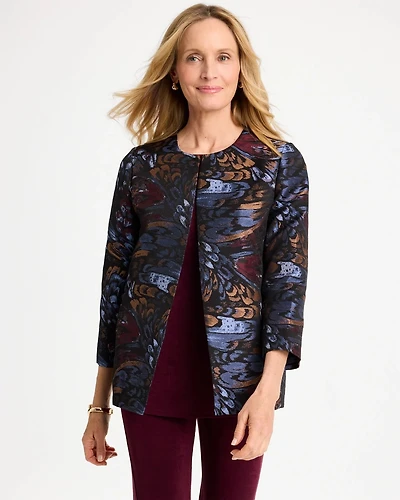 Travelers™ Collection Artisanal Jacquard Jacket