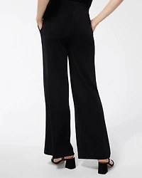 Petite Travelers Wide Leg Pocket Pants