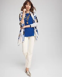 Pima Cotton Square-Neck Tunic