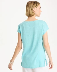 Linen Dolman Tee