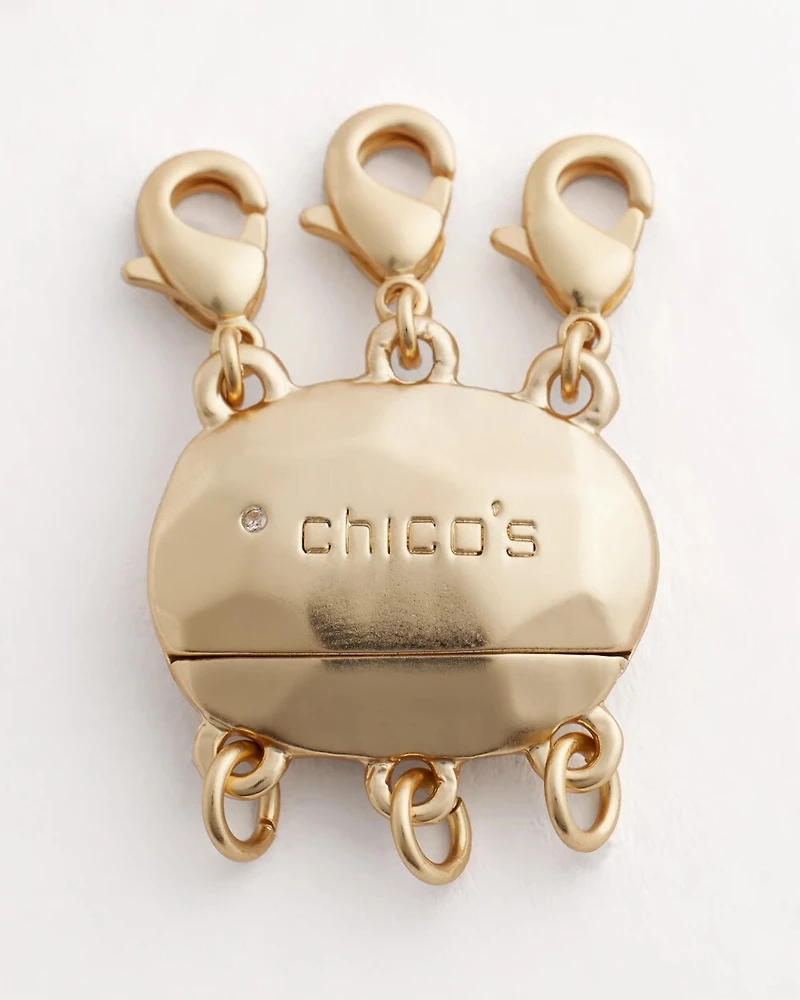 Goldtone Lobster-Claw Necklace Converter