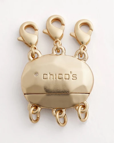 Goldtone Lobster-Claw Necklace Converter