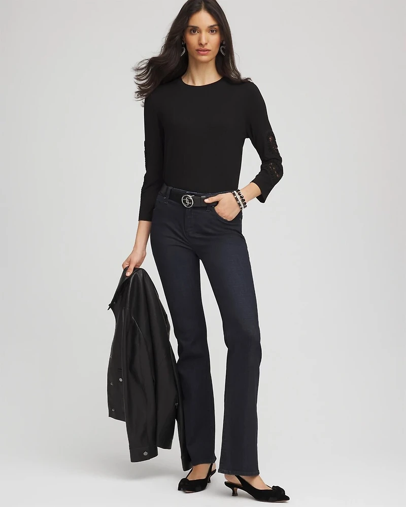 Heart Sleeve Detail Tee