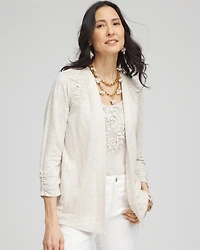 Lace Linen Cardigan