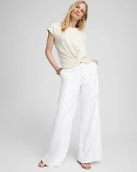 Inverted Knot Front Tee