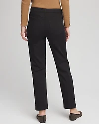 Girlfriend Straight Ankle Jeans