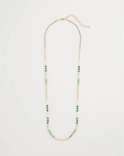 Beaded Long Necklace