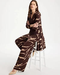Travelers™ Knit Animal Print Duster Cardigan