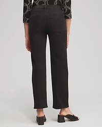 Petite High Rise Straight Jeans