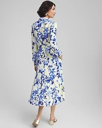 Floral Midi Shirtdress