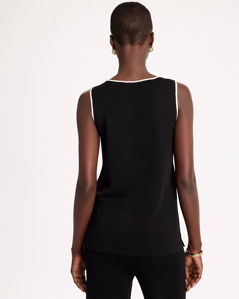 Travelers™ Tipped Sweater Shell Tank