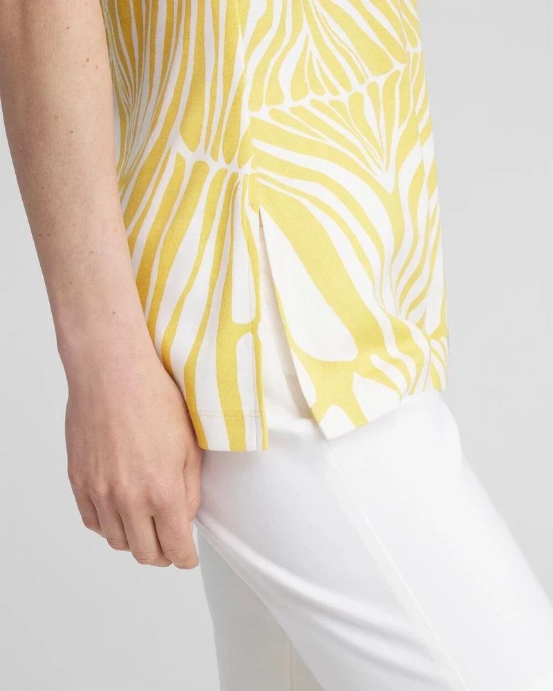Jungle Button Detail Tunic