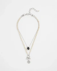 Short Double Strand Pendant