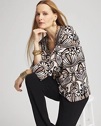 Travelers™ V-Neck Print Tunic