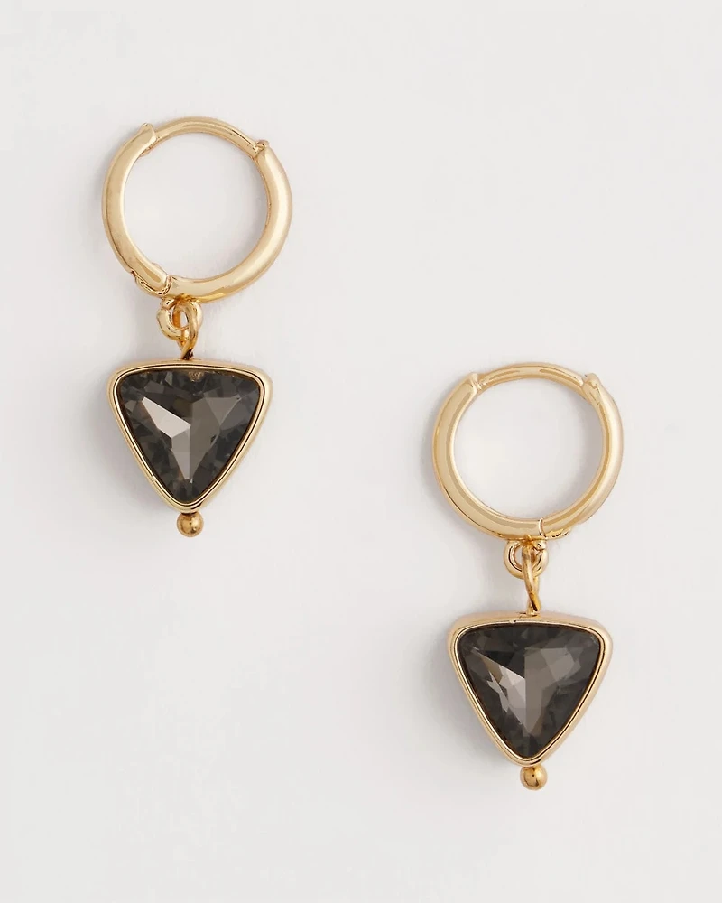 Triangle Drop Earrings