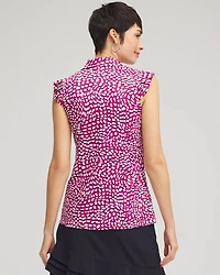 Zenergy® UPF Knit Ruffle Polo